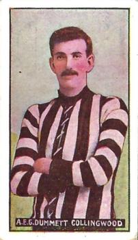 1906-07 Sniders & Abrahams Australian Footballers - Victorian League Players Series C #NNO Alfred Dummett Front